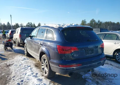 2014 Audi Q7 3.0T Premium from USA, damaged, VIN WA1LGAFE9ED020887